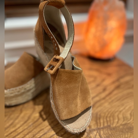 Platform suede sandal - Free People - Picture 1 of 9